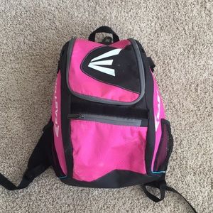 Easton tee ball softball bag pink